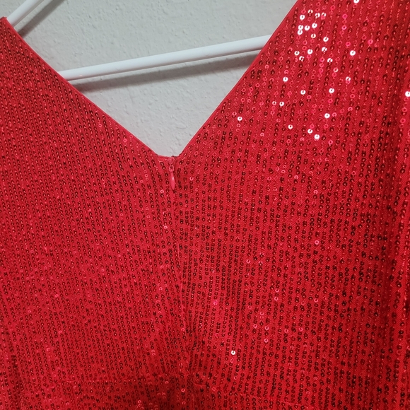 Shein red dress size L - Picture 5 of 6